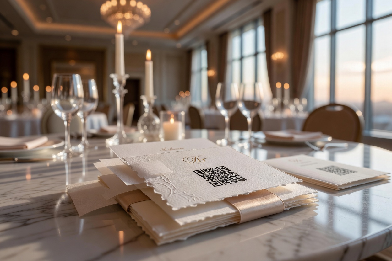 Wedding QR Code Photos: Creative Display Ideas for Your Tables - image 1