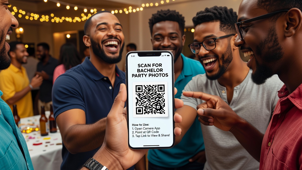Why You Need a QR Code for Bachelor Party Photos