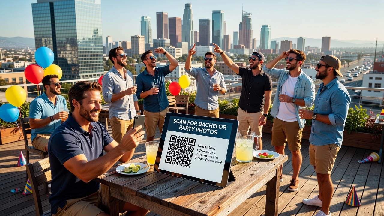 How Event QR Code Photo Sharing Works