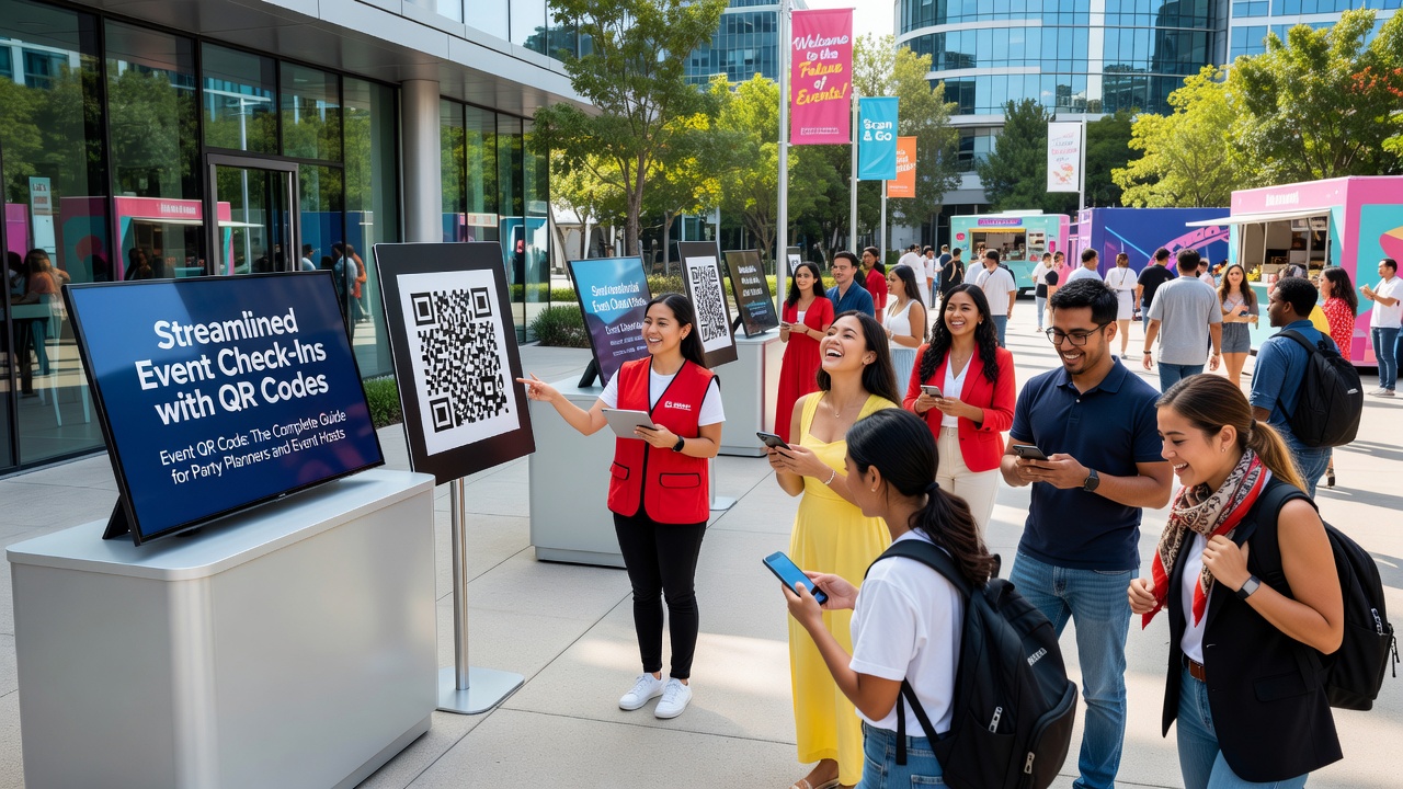 1. Streamlined Event Check-Ins with QR Codes
