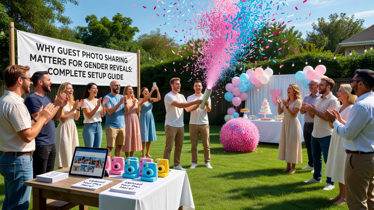 Why Guest Photo Sharing Matters for Gender Reveals