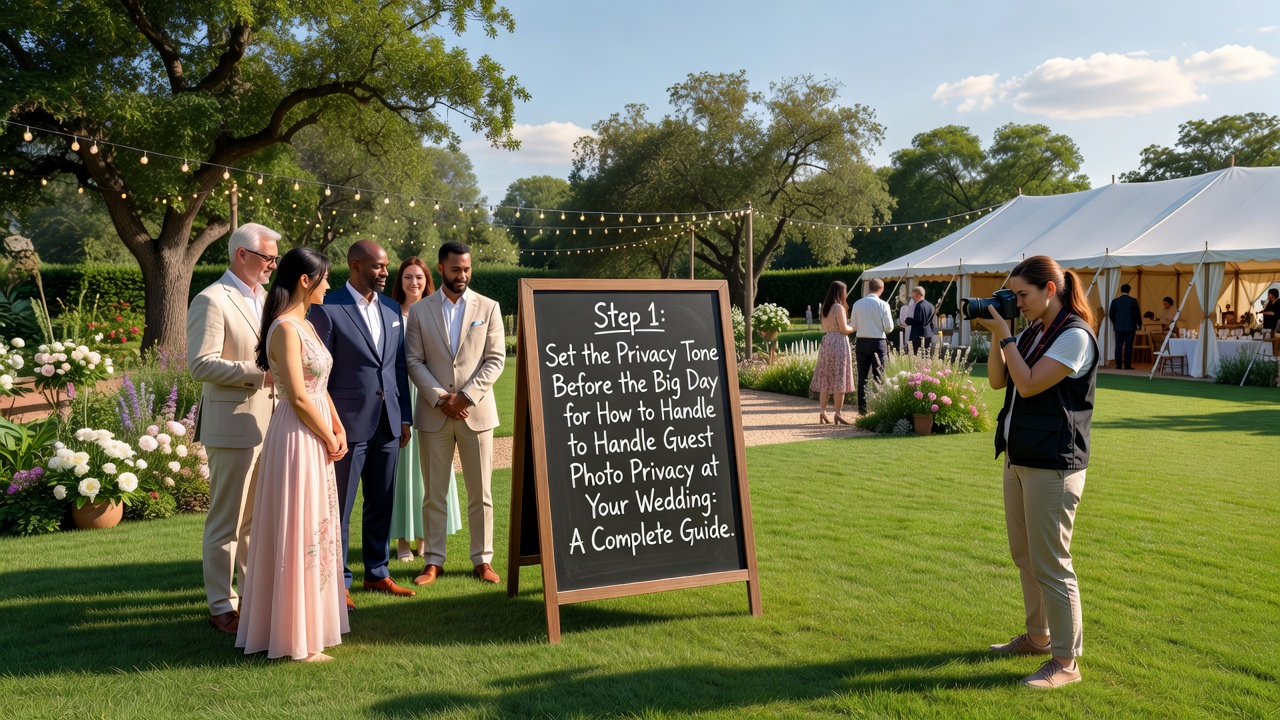 Step 1: Set the Privacy Tone Before the Big Day