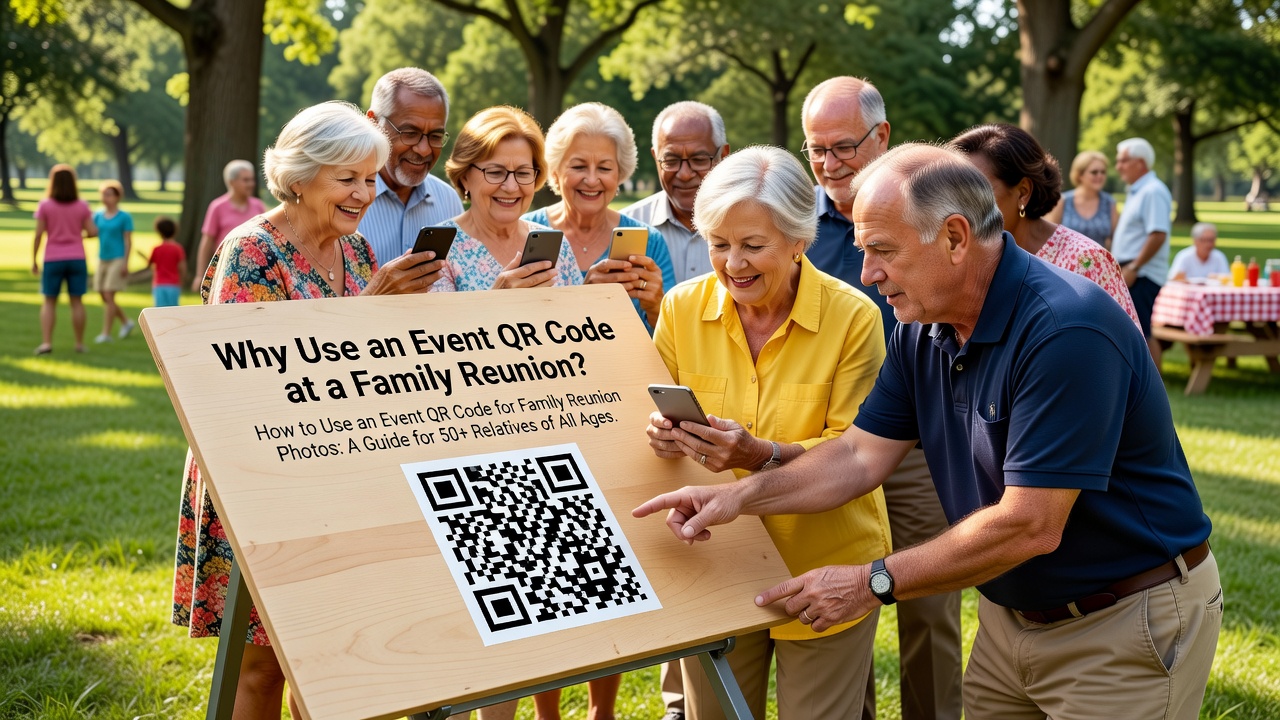 Why Use an Event QR Code at a Family Reunion?
