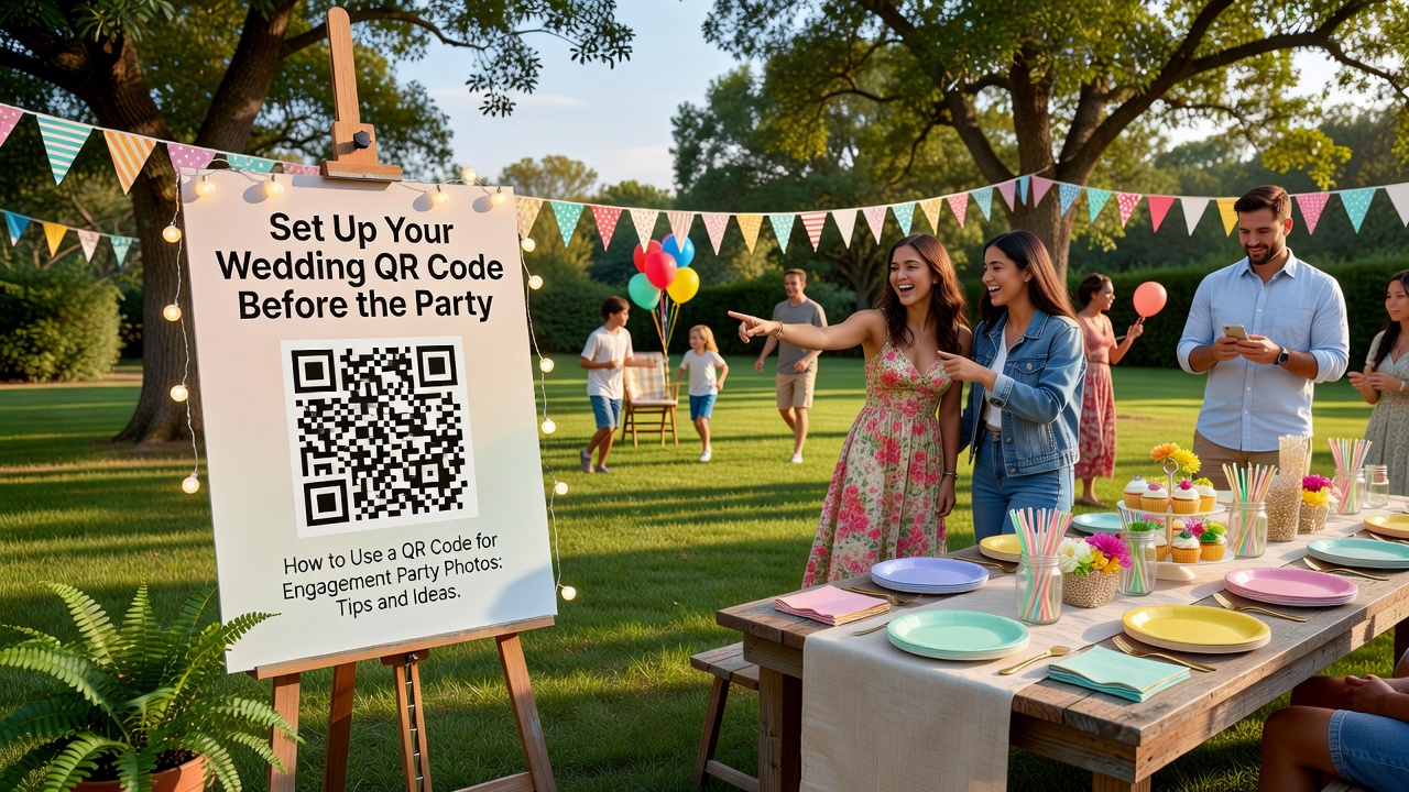 Set Up Your Wedding QR Code Before the Party
