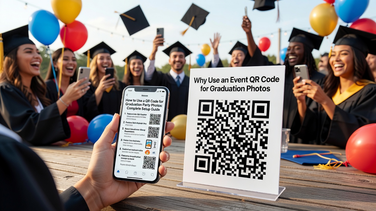 Why Use an Event QR Code for Graduation Photos