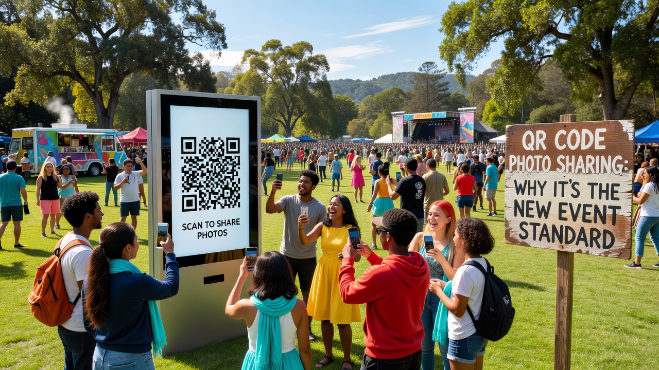 What Is QR Code Photo Sharing?