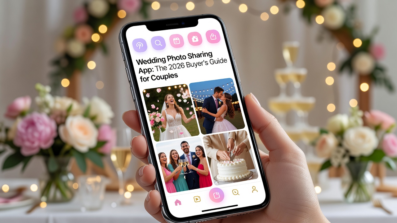 What Is a Wedding Photo Sharing App?