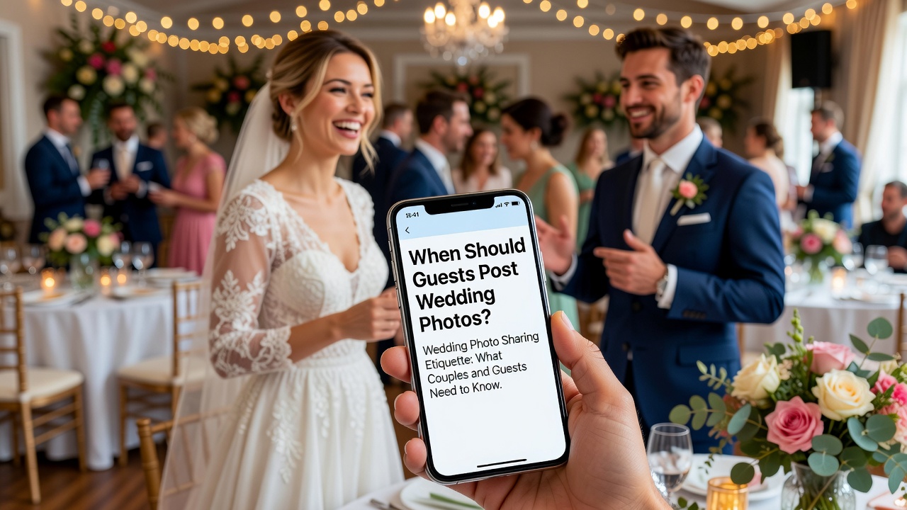 When Should Guests Post Wedding Photos?