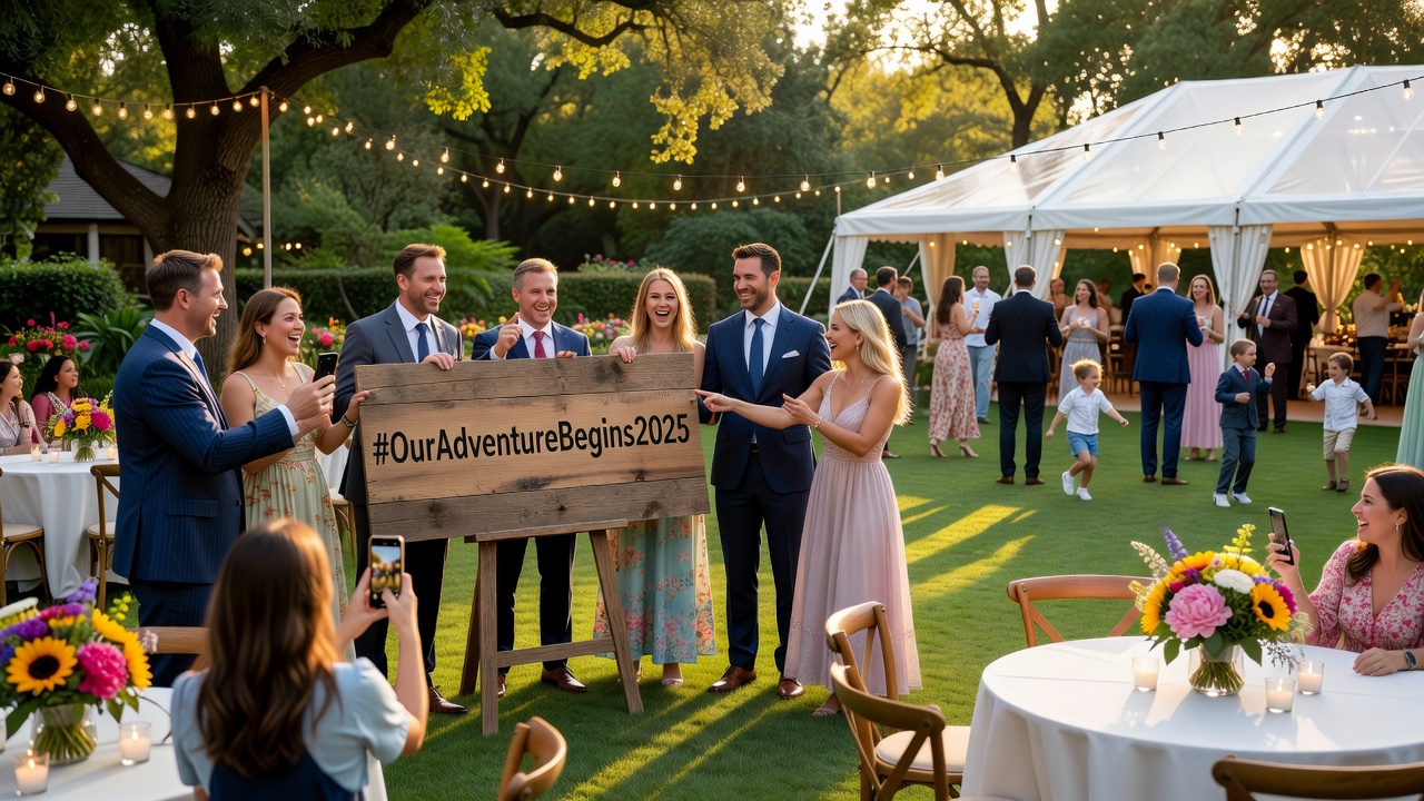 Why Wedding Hashtags Still Matter in 2025