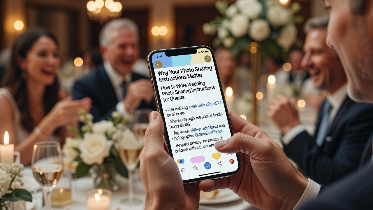 Why Your Photo Sharing Instructions Matter